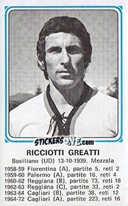 Figurina Ricciotti Greatti