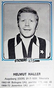 Sticker Helmut Haller - Calciatori 1978-1979 - Panini