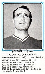 Figurina Spartaco Landini