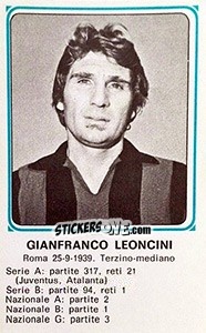 Figurina Gianfranco Leoncini - Calciatori 1978-1979 n. 421 - Panini