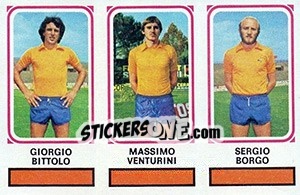 Cromo Giorgio Bittolo / Massimo Venturini / Sergio Sorgo