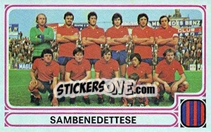 Figurina Team - Calciatori 1978-1979 - Panini