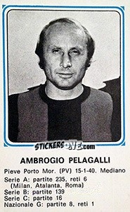 Sticker Ambrogio Pelagalli