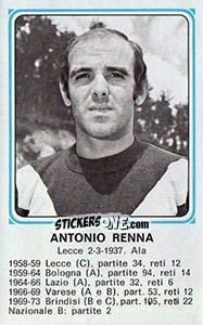 Sticker Antonio Renna - Calciatori 1978-1979 n. 471 - Panini
