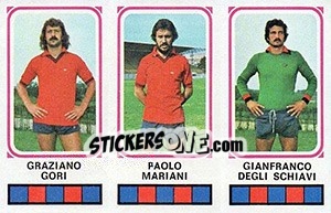 Cromo Graziano Gori / Paolo Mariani / Gianfranco Degli Schiavi