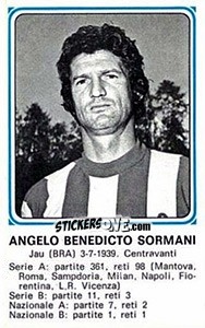 Sticker Angelo Benedicto Sormani - Calciatori 1978-1979 n. 491 - Panini