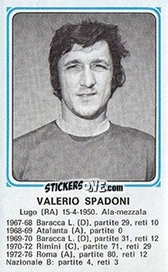 Figurina Valerio Spadoni