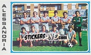 Sticker Team Alessandria - Calciatori 1978-1979 - Panini