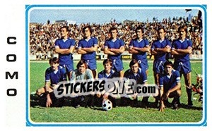Figurina Team Como - Calciatori 1978-1979 - Panini