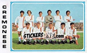 Figurina Team Cremonese - Calciatori 1978-1979 - Panini