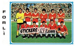 Sticker Team Forli' - Calciatori 1978-1979 - Panini