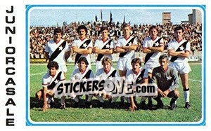 Figurina Team Juniorcasale - Calciatori 1978-1979 - Panini