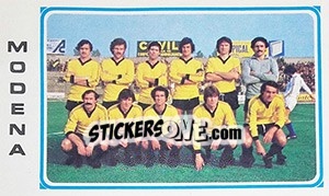 Sticker Team Modena - Calciatori 1978-1979 - Panini