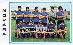 Figurina Team Novara - Calciatori 1978-1979 - Panini