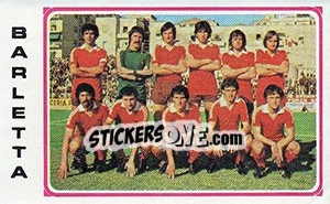 Sticker Team Barletta - Calciatori 1978-1979 - Panini