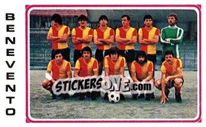 Sticker Team Benevento - Calciatori 1978-1979 - Panini