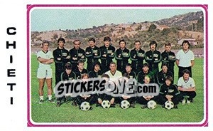 Sticker Team Chieti - Calciatori 1978-1979 n. 547 - Panini