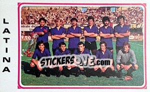 Sticker Team Latina - Calciatori 1978-1979 - Panini