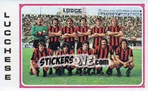 Sticker Team Lucchese - Calciatori 1978-1979 - Panini