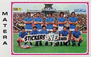 Sticker Team Matera