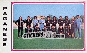 Sticker Team Paganese - Calciatori 1978-1979 - Panini
