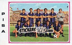 Figurina Team Pisa - Calciatori 1978-1979 - Panini
