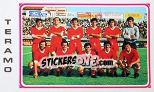 Cromo Team Teramo - Calciatori 1978-1979 - Panini