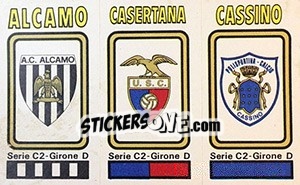 Sticker Badge Alcamo / Casertana / Cassino - Calciatori 1978-1979 n. 578 - Panini