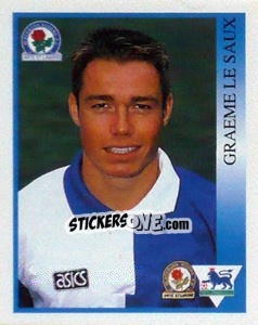 Sticker Graeme Le Saux - Premier League Inglese 1993-1994 n. 44 - Merlin
