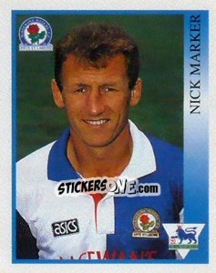 Figurina Nick Marker - Premier League Inglese 1993-1994 - Merlin
