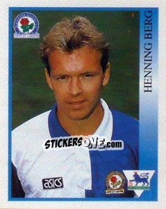Cromo Henning Berg - Premier League Inglese 1993-1994 - Merlin