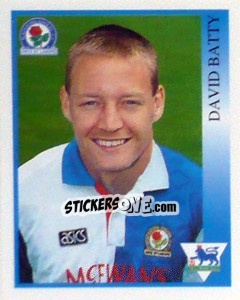 Sticker David Batty - Premier League Inglese 1993-1994 - Merlin