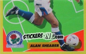 Sticker Alan Shearer (Star Player 2/2) - Premier League Inglese 1993-1994 n. 59 - Merlin