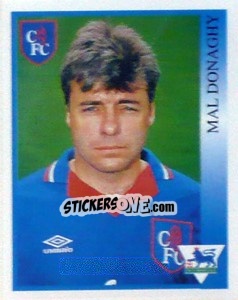 Cromo Mal Donaghy - Premier League Inglese 1993-1994 - Merlin