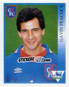 Figurina Gavin Peacock - Premier League Inglese 1993-1994 - Merlin