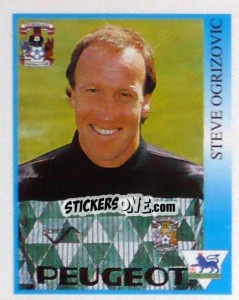 Sticker Steve Ogrizovic - Premier League Inglese 1993-1994 - Merlin