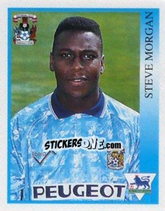 Figurina Steve Morgan - Premier League Inglese 1993-1994 - Merlin