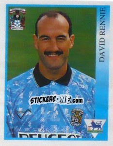 Cromo David Rennie - Premier League Inglese 1993-1994 - Merlin