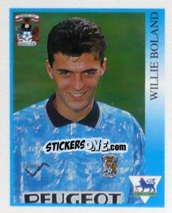 Sticker Willie Boland - Premier League Inglese 1993-1994 - Merlin