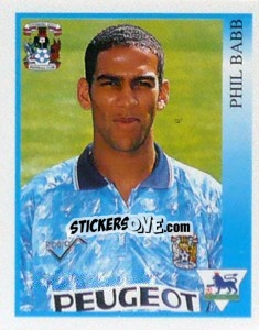 Figurina Phil Babb - Premier League Inglese 1993-1994 - Merlin