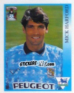 Figurina Mick Harford - Premier League Inglese 1993-1994 n. 89 - Merlin