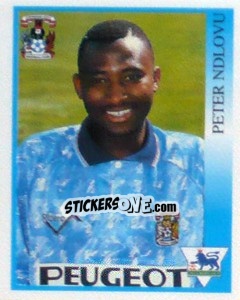 Sticker Peter Ndlovu - Premier League Inglese 1993-1994 - Merlin