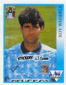 Sticker Roy Wegerle - Premier League Inglese 1993-1994 n. 92 - Merlin