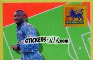 Sticker Peter Ndlovu (Star Player 1/2) - Premier League Inglese 1993-1994 - Merlin