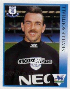 Figurina Neville Southall - Premier League Inglese 1993-1994 n. 102 - Merlin
