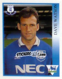 Sticker Dave Watson - Premier League Inglese 1993-1994 n. 105 - Merlin