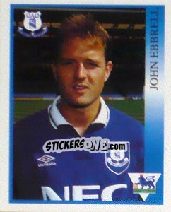 Sticker John Ebbrell - Premier League Inglese 1993-1994 - Merlin