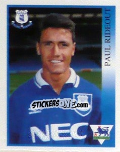 Figurina Paul Rideout - Premier League Inglese 1993-1994 - Merlin