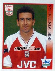Sticker Nigel Winterburn - Premier League Inglese 1993-1994 n. 5 - Merlin