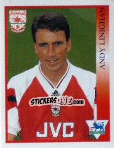 Sticker Andy Linighan - Premier League Inglese 1993-1994 n. 6 - Merlin